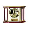[EX103] Executive 4-Pillar Gold & Rosewood Piano Finish Clock  Thumbnail