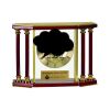 [EX103] Executive 4-Pillar Gold & Rosewood Piano Finish Clock  Thumbnail