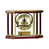 [EX103] Executive 4-Pillar Gold & Rosewood Piano Finish Clock  Thumbnail