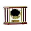 [EX103] Executive 4-Pillar Gold & Rosewood Piano Finish Clock  Thumbnail