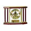 [EX103] Executive 4-Pillar Gold & Rosewood Piano Finish Clock  Thumbnail
