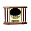 [EX103] Executive 4-Pillar Gold & Rosewood Piano Finish Clock  Thumbnail