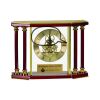 [EX103] Executive 4-Pillar Gold & Rosewood Piano Finish Clock  Thumbnail