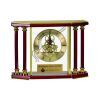 [EX103] Executive 4-Pillar Gold & Rosewood Piano Finish Clock  Thumbnail