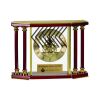 [EX103] Executive 4-Pillar Gold & Rosewood Piano Finish Clock  Thumbnail