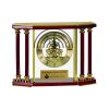 [EX103] Executive 4-Pillar Gold & Rosewood Piano Finish Clock  Thumbnail