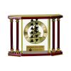 [EX103] Executive 4-Pillar Gold & Rosewood Piano Finish Clock  Thumbnail
