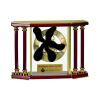 [EX103] Executive 4-Pillar Gold & Rosewood Piano Finish Clock  Thumbnail
