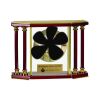 [EX103] Executive 4-Pillar Gold & Rosewood Piano Finish Clock  Thumbnail
