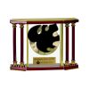 [EX103] Executive 4-Pillar Gold & Rosewood Piano Finish Clock  Thumbnail