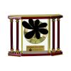 [EX103] Executive 4-Pillar Gold & Rosewood Piano Finish Clock  Thumbnail