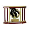 [EX103] Executive 4-Pillar Gold & Rosewood Piano Finish Clock  Thumbnail