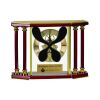 [EX103] Executive 4-Pillar Gold & Rosewood Piano Finish Clock  Thumbnail
