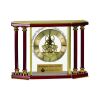 [EX103] Executive 4-Pillar Gold & Rosewood Piano Finish Clock  Thumbnail