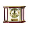 [EX103] Executive 4-Pillar Gold & Rosewood Piano Finish Clock  Thumbnail