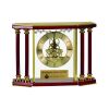 [EX103] Executive 4-Pillar Gold & Rosewood Piano Finish Clock  Thumbnail