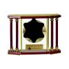 [EX103] Executive 4-Pillar Gold & Rosewood Piano Finish Clock  Thumbnail