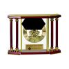 [EX103] Executive 4-Pillar Gold & Rosewood Piano Finish Clock  Thumbnail