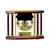 [EX103] Executive 4-Pillar Gold & Rosewood Piano Finish Clock  Thumbnail