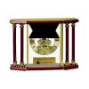 [EX103] Executive 4-Pillar Gold & Rosewood Piano Finish Clock  Thumbnail