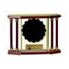 [EX103] Executive 4-Pillar Gold & Rosewood Piano Finish Clock  Thumbnail