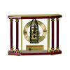 [EX103] Executive 4-Pillar Gold & Rosewood Piano Finish Clock  Thumbnail