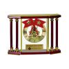 [EX103] Executive 4-Pillar Gold & Rosewood Piano Finish Clock  Thumbnail