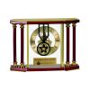 [EX103] Executive 4-Pillar Gold & Rosewood Piano Finish Clock  Thumbnail