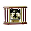 [EX103] Executive 4-Pillar Gold & Rosewood Piano Finish Clock  Thumbnail