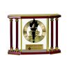 [EX103] Executive 4-Pillar Gold & Rosewood Piano Finish Clock  Thumbnail