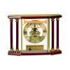 [EX103] Executive 4-Pillar Gold & Rosewood Piano Finish Clock  Thumbnail