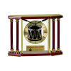 [EX103] Executive 4-Pillar Gold & Rosewood Piano Finish Clock  Thumbnail