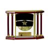 [EX103] Executive 4-Pillar Gold & Rosewood Piano Finish Clock  Thumbnail