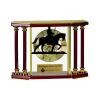 [EX103] Executive 4-Pillar Gold & Rosewood Piano Finish Clock  Thumbnail