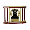 [EX103] Executive 4-Pillar Gold & Rosewood Piano Finish Clock  Thumbnail