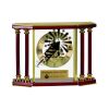 [EX103] Executive 4-Pillar Gold & Rosewood Piano Finish Clock  Thumbnail