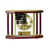 [EX103] Executive 4-Pillar Gold & Rosewood Piano Finish Clock  Thumbnail