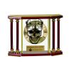 [EX103] Executive 4-Pillar Gold & Rosewood Piano Finish Clock  Thumbnail