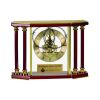 [EX103] Executive 4-Pillar Gold & Rosewood Piano Finish Clock  Thumbnail