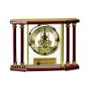 [EX103] Executive 4-Pillar Gold & Rosewood Piano Finish Clock  Thumbnail