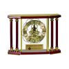 [EX103] Executive 4-Pillar Gold & Rosewood Piano Finish Clock  Thumbnail