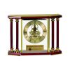 [EX103] Executive 4-Pillar Gold & Rosewood Piano Finish Clock  Thumbnail