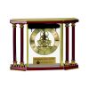 [EX103] Executive 4-Pillar Gold & Rosewood Piano Finish Clock  Thumbnail