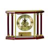 [EX103] Executive 4-Pillar Gold & Rosewood Piano Finish Clock  Thumbnail