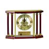 [EX103] Executive 4-Pillar Gold & Rosewood Piano Finish Clock  Thumbnail