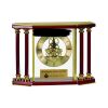 [EX103] Executive 4-Pillar Gold & Rosewood Piano Finish Clock  Thumbnail