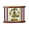 [EX103] Executive 4-Pillar Gold & Rosewood Piano Finish Clock  Thumbnail