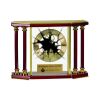 [EX103] Executive 4-Pillar Gold & Rosewood Piano Finish Clock  Thumbnail