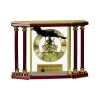 [EX103] Executive 4-Pillar Gold & Rosewood Piano Finish Clock  Thumbnail