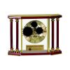 [EX103] Executive 4-Pillar Gold & Rosewood Piano Finish Clock  Thumbnail